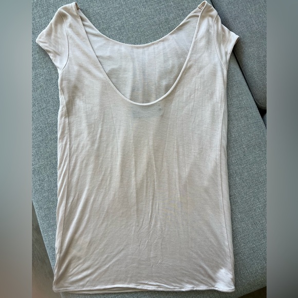 Club Monaco light ballet pink shirt. Size Small - Picture 2 of 5